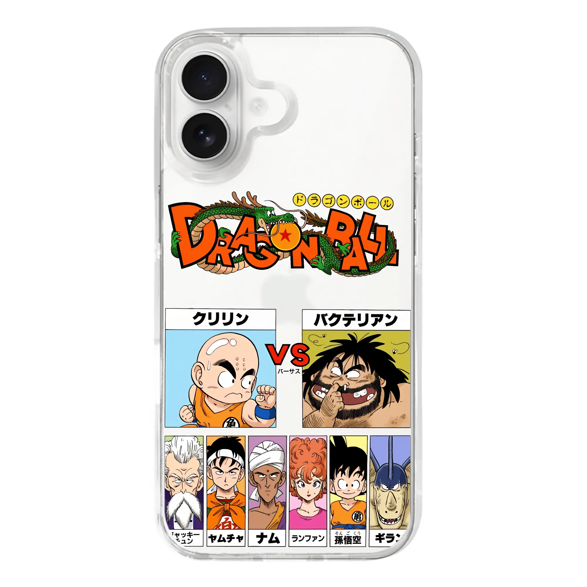 ドラゴンボール グッズクリリン - iPhone 17シリーズ 透明スマホケース – 薄型・耐衝撃・精密フィット保護カバー